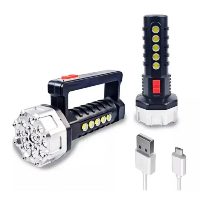 Polizei P-17 17+5 COB LEDLİ IŞILDAK FENER