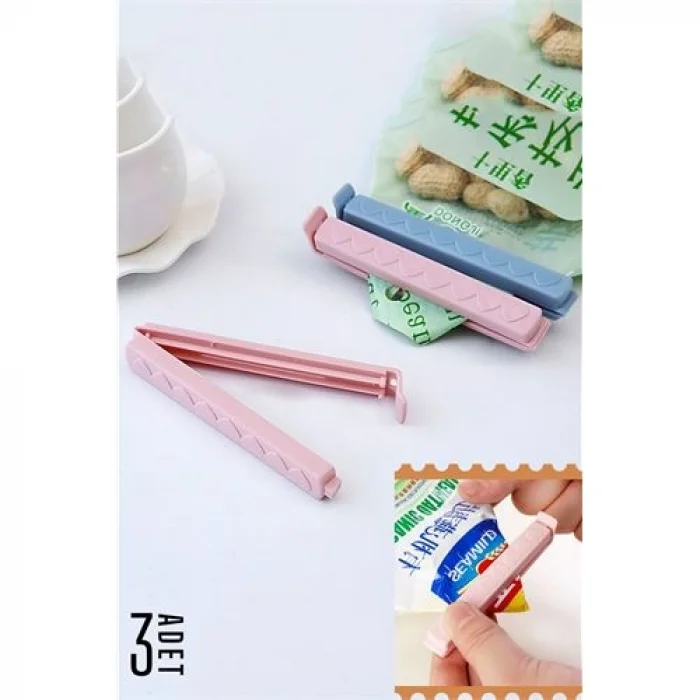 Poşet Klipsi 3 Adet 720741