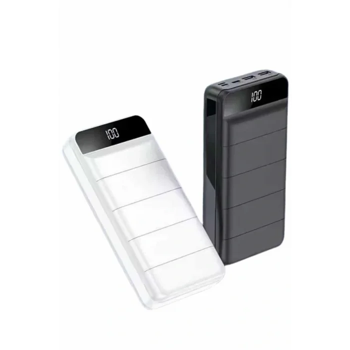Powerbank 50.000 Mah Dijital Göstergeli Taşınabilir 4 Portlu Hızlı Powerbank