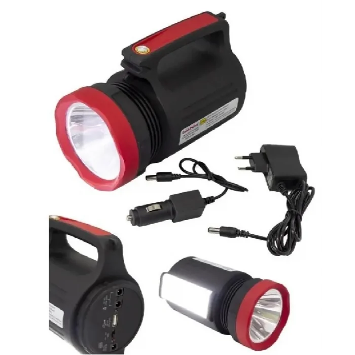 Powerbank Büyük Fener Çift Yönlü Çok Amaçlı Büyük Fener