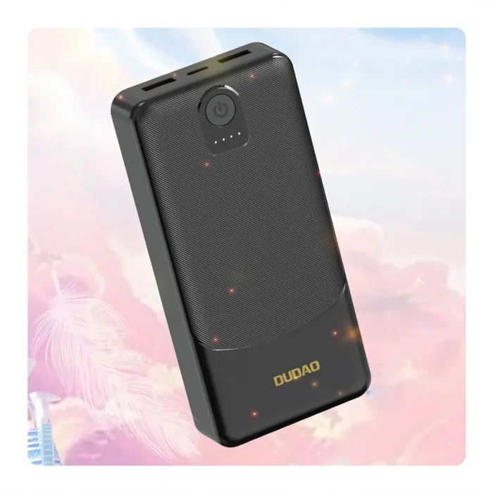 Powerbank Dudao K10Pro 2.4A 20000mAh 2 x USB-A - Siyah (5047)