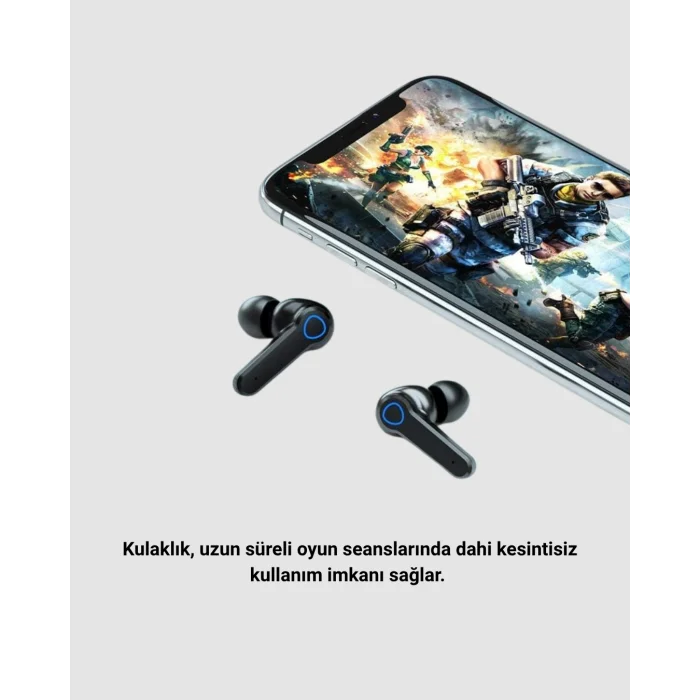 Powerbank Özellikli Bluetooth Kulaklık – Oyun Modlu, Uzun Pil Ömürlü, Ergonomik Tasarım