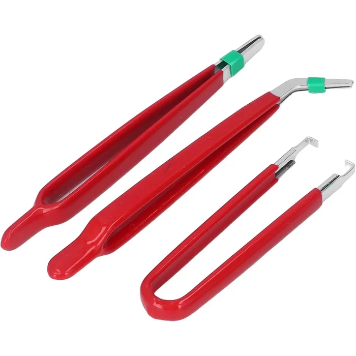 Premium 7 Parça Çelik Profesyonel Çiçek Bakım ve Teraryum Cımbız Seti - Lüks Bakım Kiti