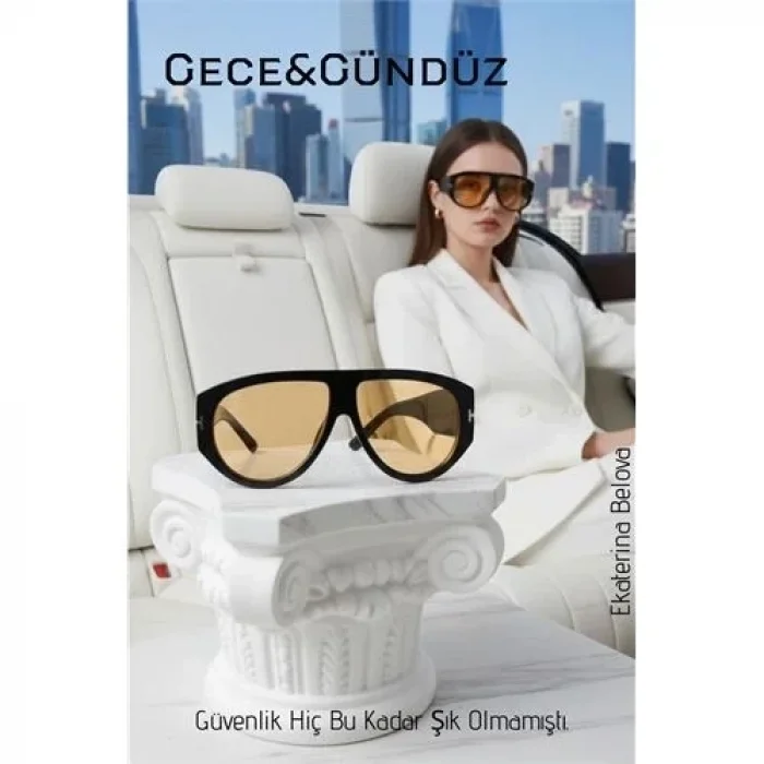 Premium Gece Ve Gündüz Görüş Kadın Sürüş Gözlüğü - Anti-refle Lüks Tasarım 722575