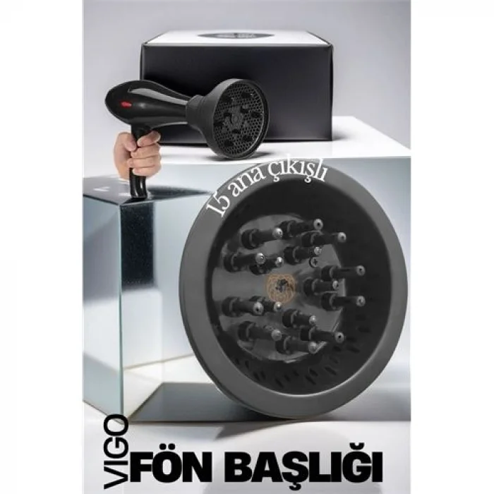 Profesyonel Fön Için Difüzör Vigo Başlık 719410