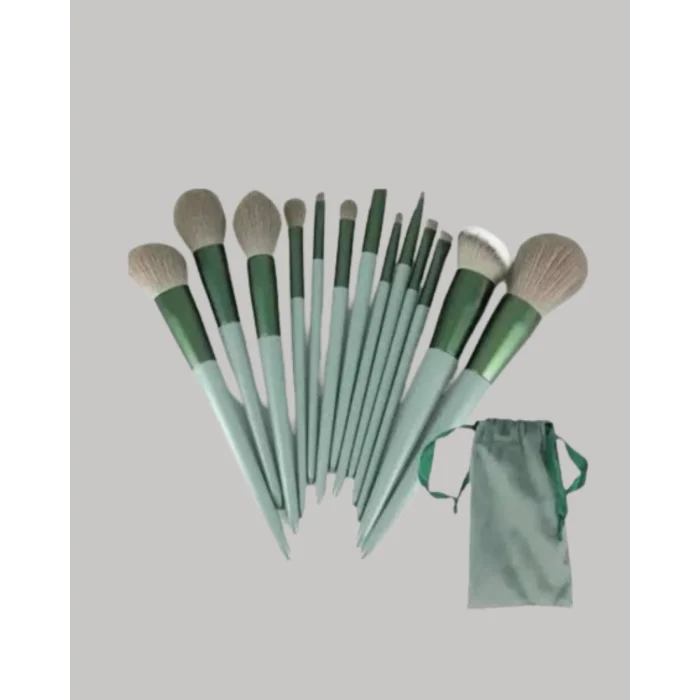 Profesyonel Makyaj Fırça Seti Yumuşak Kıllı Taşınabilir Çantalı