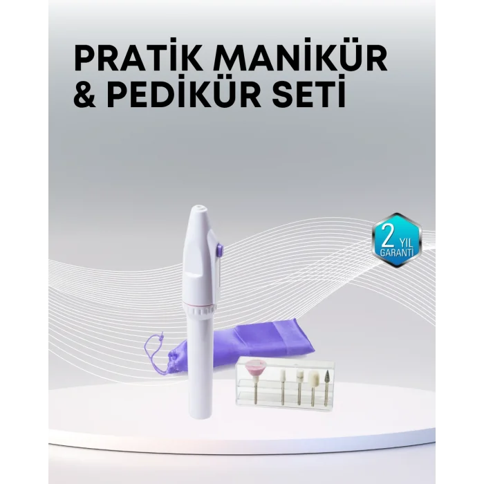 Profesyonel Tırnak Matkap Seti – Ayarlanabilir Hız, Düşük Gürültü ve Kompakt Tasarım