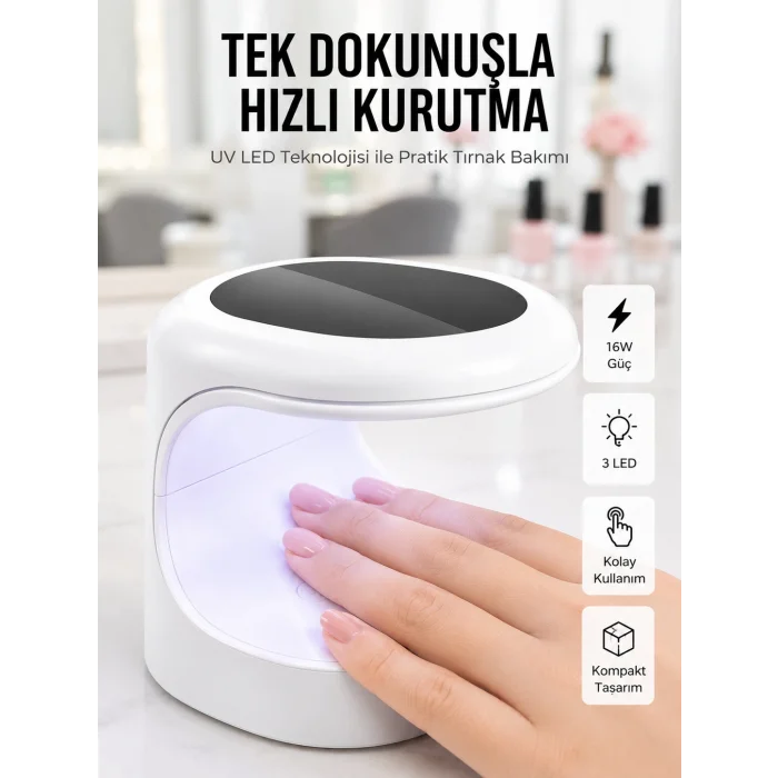 PROTEZ TIRNAK KURUTMA