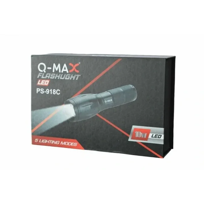 Q-Max PS-918A Şarzlı Zomlu Police El Feneri (5047)