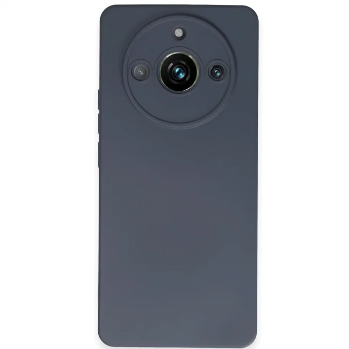 Realme 11 Pro Kılıf Nano İçi Kadife Silikon - Gri