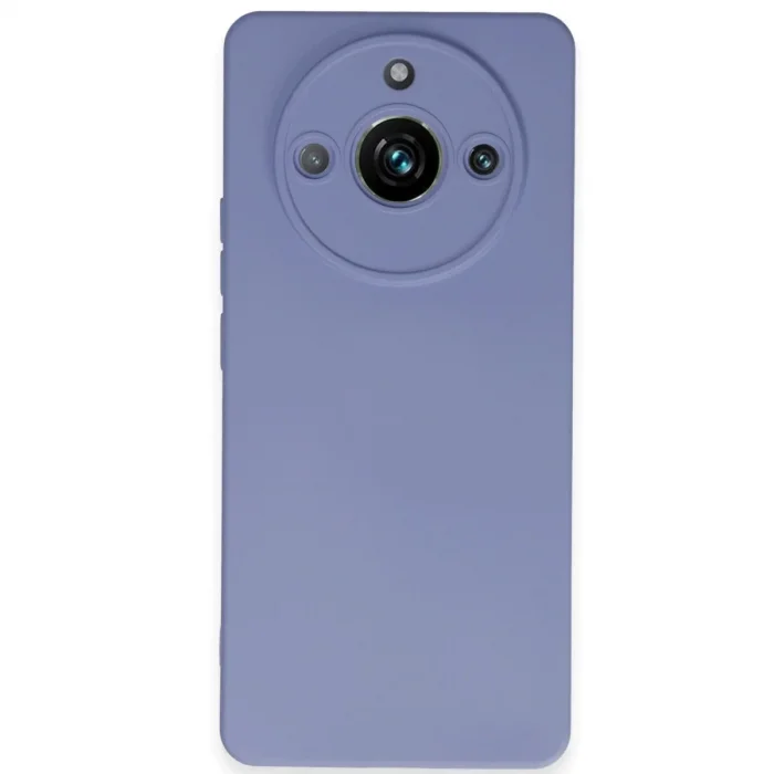 Realme 11 Pro Kılıf Nano İçi Kadife Silikon - Lila