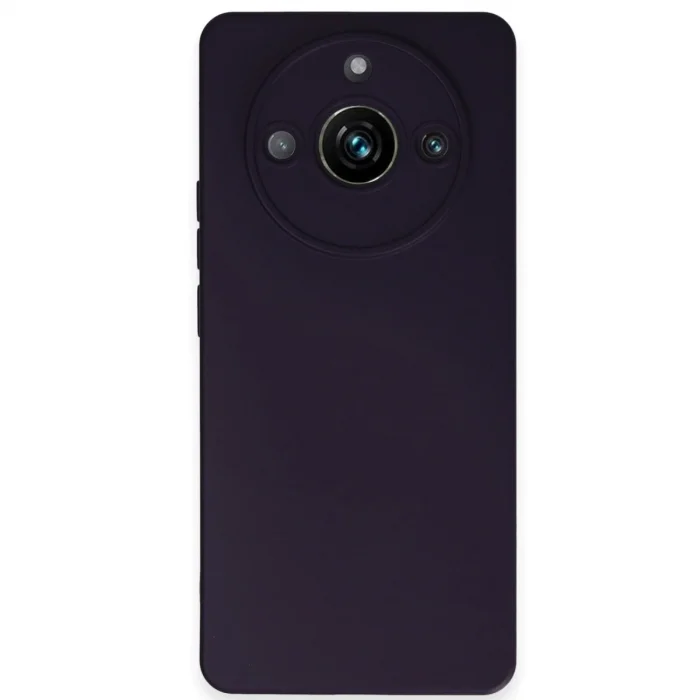Realme 11 Pro Kılıf Nano İçi Kadife Silikon - Mor