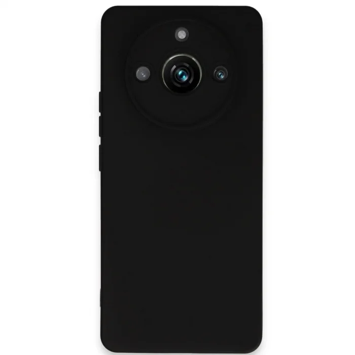 Realme 11 Pro Kılıf Nano İçi Kadife Silikon - Siyah