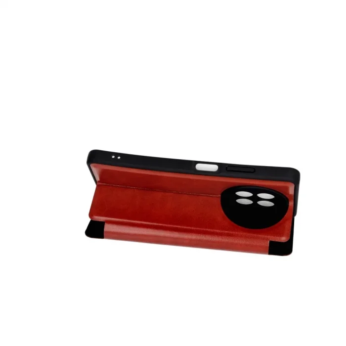 Realme 12 5g Kılıf Flip Cover - Kırmızı