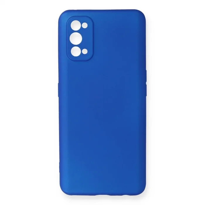 Realme 7 Pro Kılıf First Silikon - Mavi