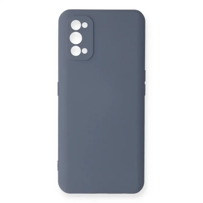 Realme 7 Pro Kılıf Nano İçi Kadife Silikon - Gri