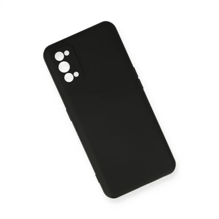 Realme 7 Pro Kılıf Nano İçi Kadife Silikon - Siyah