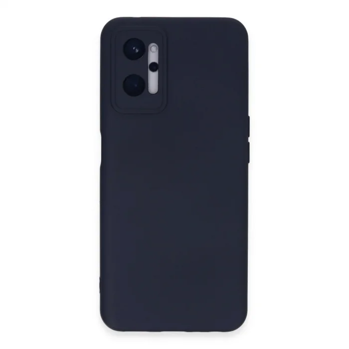 Realme 9i 4g Kılıf Nano İçi Kadife Silikon - Lacivert