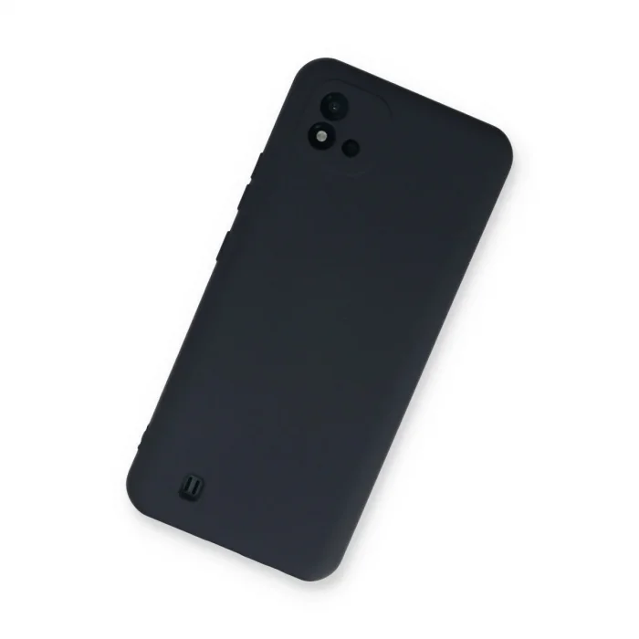 Realme C11 2021 Kılıf Nano İçi Kadife Silikon - Lacivert