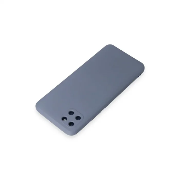 Realme C11 Kılıf Nano İçi Kadife Silikon - Gri