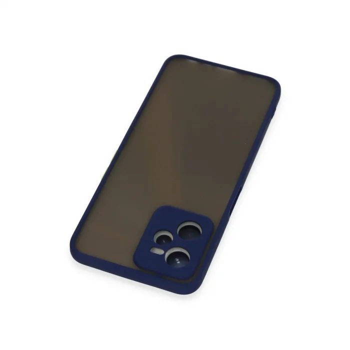 Realme C35 Kılıf Montreal Silikon Kapak - Lacivert