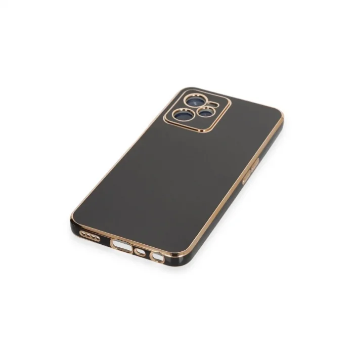 Realme C35 Kılıf Volet Silikon - Siyah