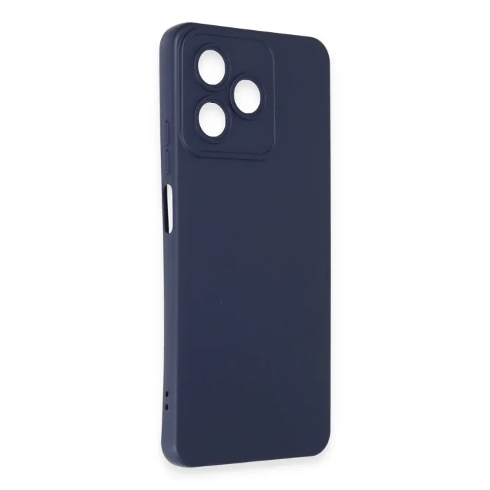 Realme C53 Kılıf Nano İçi Kadife Silikon - Lacivert