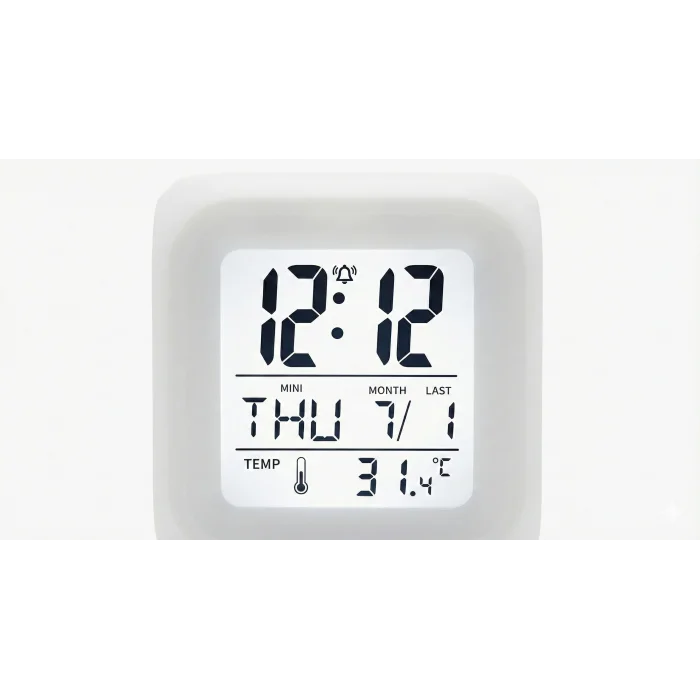 Renk Değiştiren Küp Saat