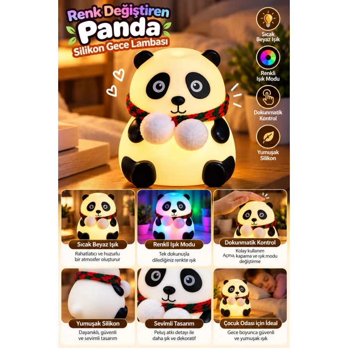 RENK DEĞİŞTİREN PANDA