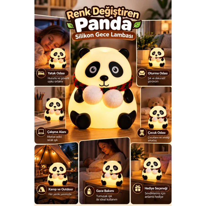RENK DEĞİŞTİREN PANDA