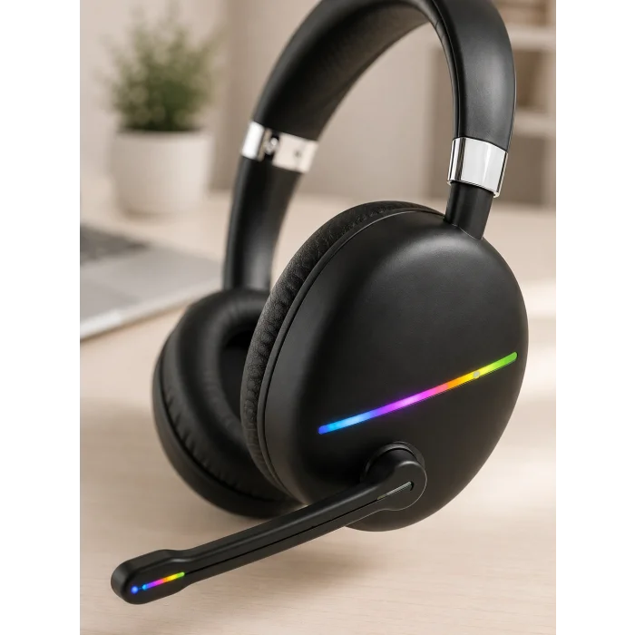 RGB SİYAH KULAKLIK MAX-17