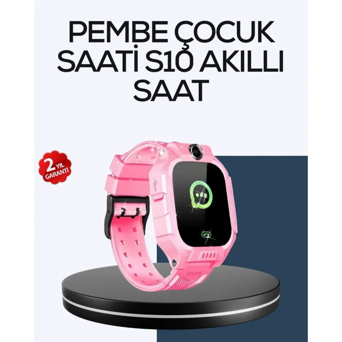 S10 Akıllı Çocuk Saati Çift Yönlü Konuşma ve SOS Fonksiyonu