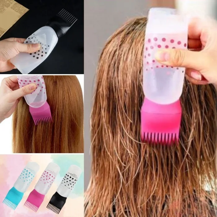 Saç Boyama Aparatı Taraklı Saç Bakımı Krem Saç Yağı Uygulama Aparatı (5047)