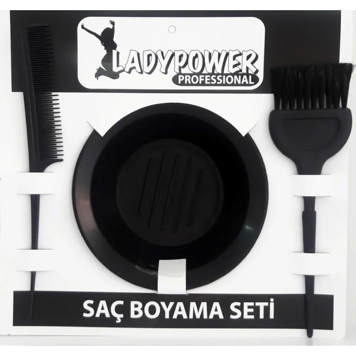 Saç Boyama Seti - Boneli