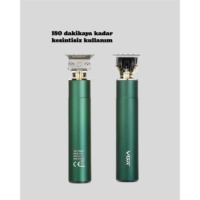 Saç Sakal Ense Paslanmaz Çelik T- Vücut Tıraş Makinesi