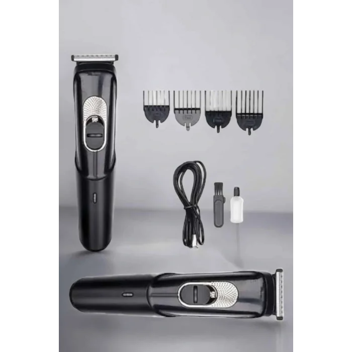 Saç Sakal Vücut Şarjlı Kablosuz Tıraş Makinesi Profesyonel Paslanmaz Çelik