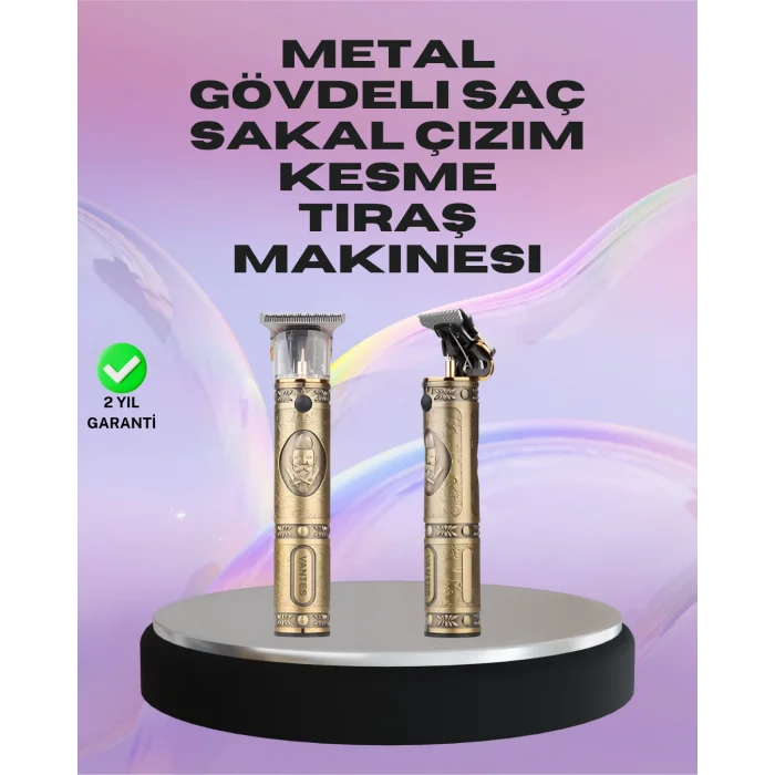 Saç ve Sakal İçin Çok Fonksiyonlu Güçlü Kesme Makinesi
