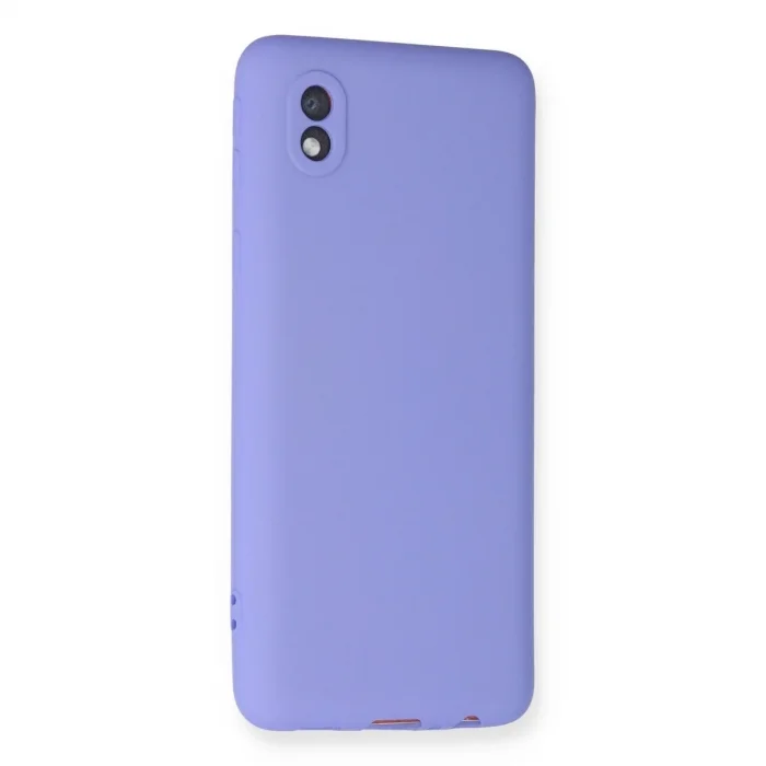 Samsung Galaxy A01 Core Kılıf First Silikon - Lila
