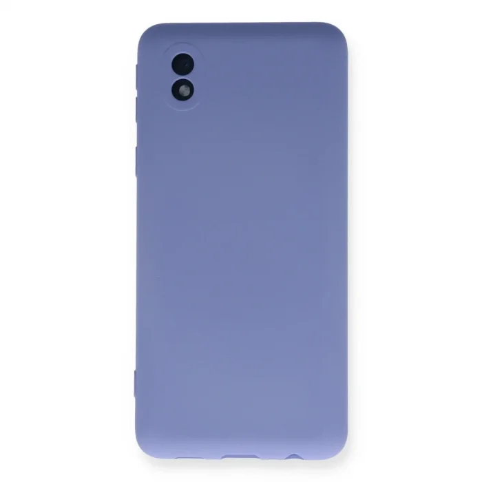 Samsung Galaxy A01 Core Kılıf Nano İçi Kadife Silikon - Lila