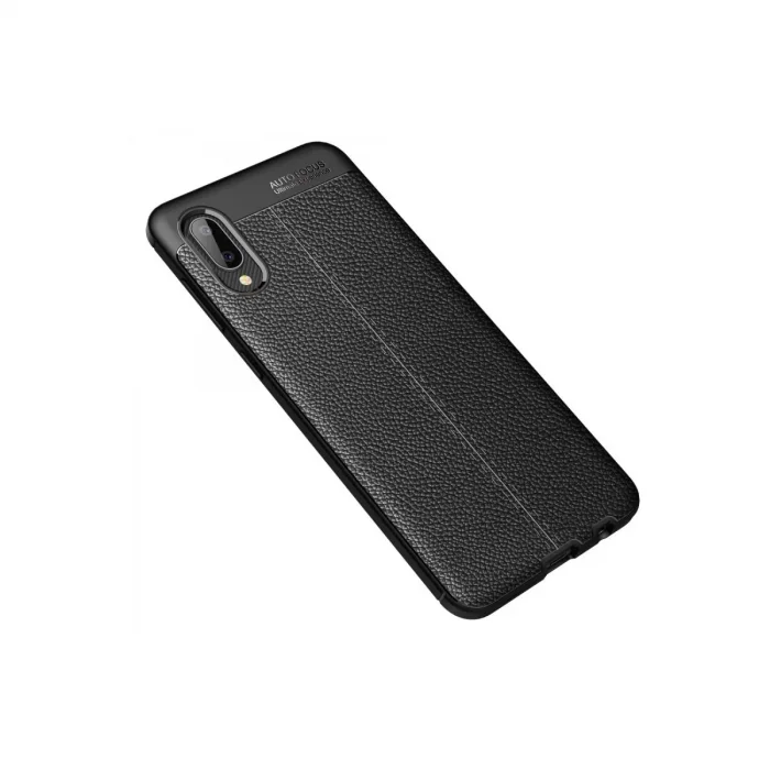 Samsung Galaxy A02 Kılıf Auto Focus Kapak - Siyah