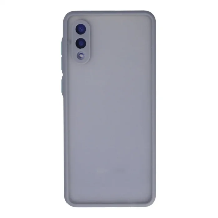 Samsung Galaxy A02 Kılıf Montreal Silikon Kapak - Gri