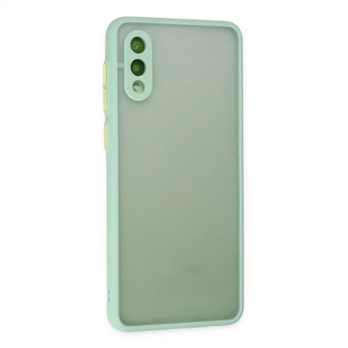 Samsung Galaxy A02 Kılıf Montreal Silikon Kapak - Turkuaz