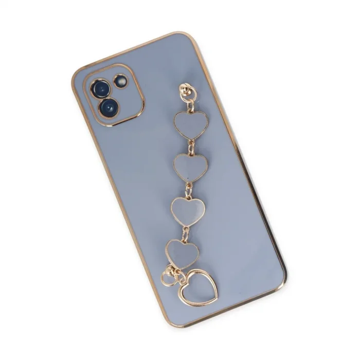 Samsung Galaxy A03 Kılıf Esila Silikon - Gri