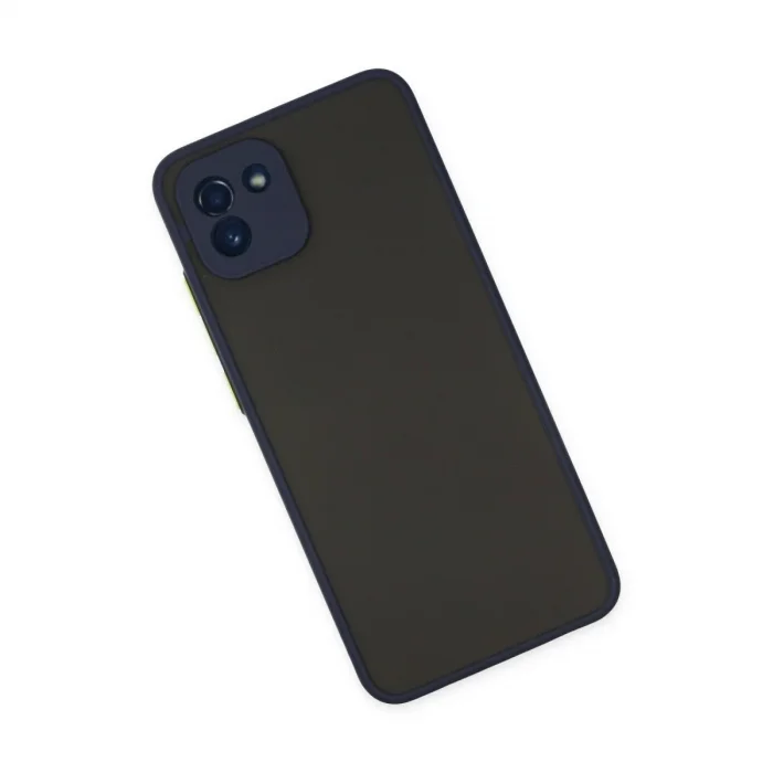 Samsung Galaxy A03 Kılıf Montreal Silikon Kapak - Lacivert