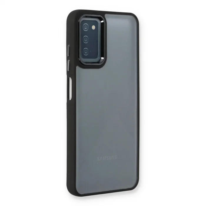Samsung Galaxy A03s Kılıf Dora Kapak - Siyah