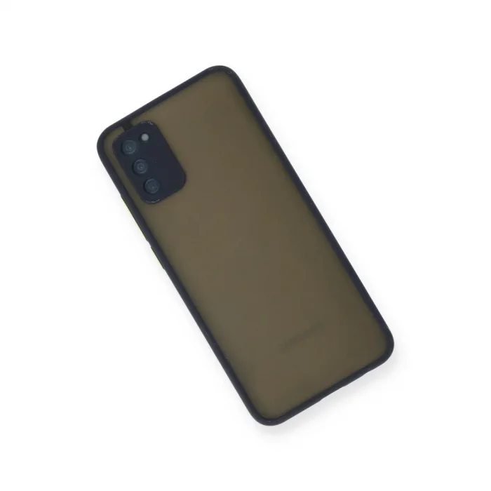 Samsung Galaxy A03s Kılıf Montreal Silikon Kapak - Lacivert