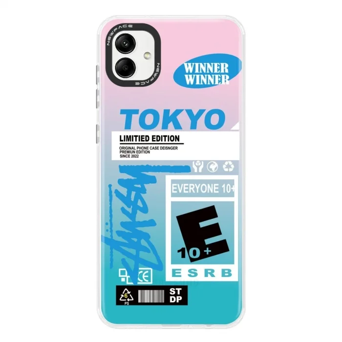 Samsung Galaxy A04 Kılıf Estoril Desenli Kapak - Estoril - 1