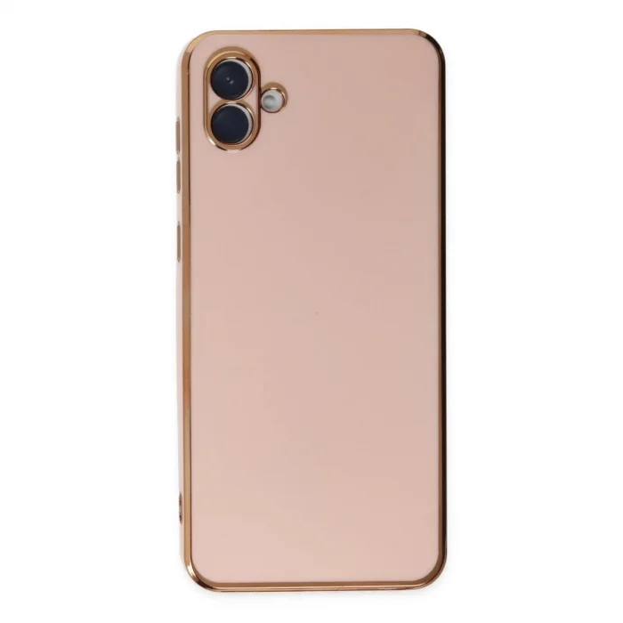 Samsung Galaxy A04 Kılıf Volet Silikon - Pembe