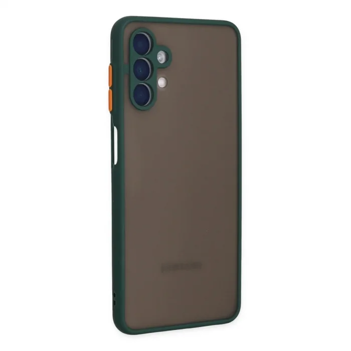 Samsung Galaxy A04s Kılıf Montreal Silikon Kapak - Yeşil