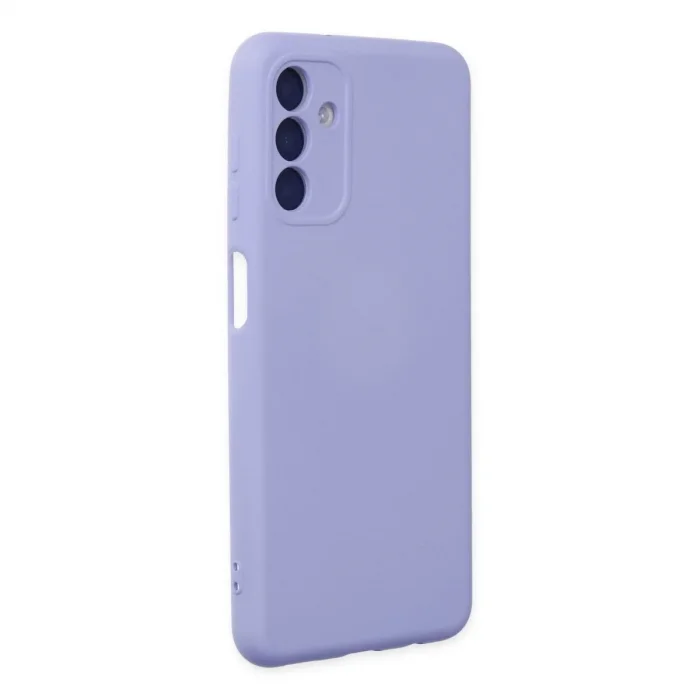 Samsung Galaxy A04s Kılıf Nano İçi Kadife Silikon - Lila